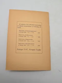 Forlaget Zac, Beskrivelse af Officerspistol Model 1880, hæfte fra 1968