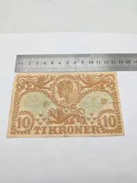 Danmark Ti Kroner 1943 Danmarks Nationalbank Seddel