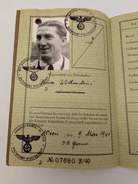 Tysk-Østrigsk Reisepass fra 1941, Wien