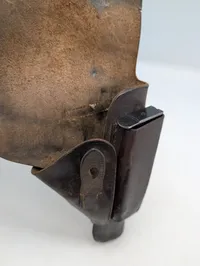 Tysk fbc 1941 læderhylster til Walther P38 med magasin