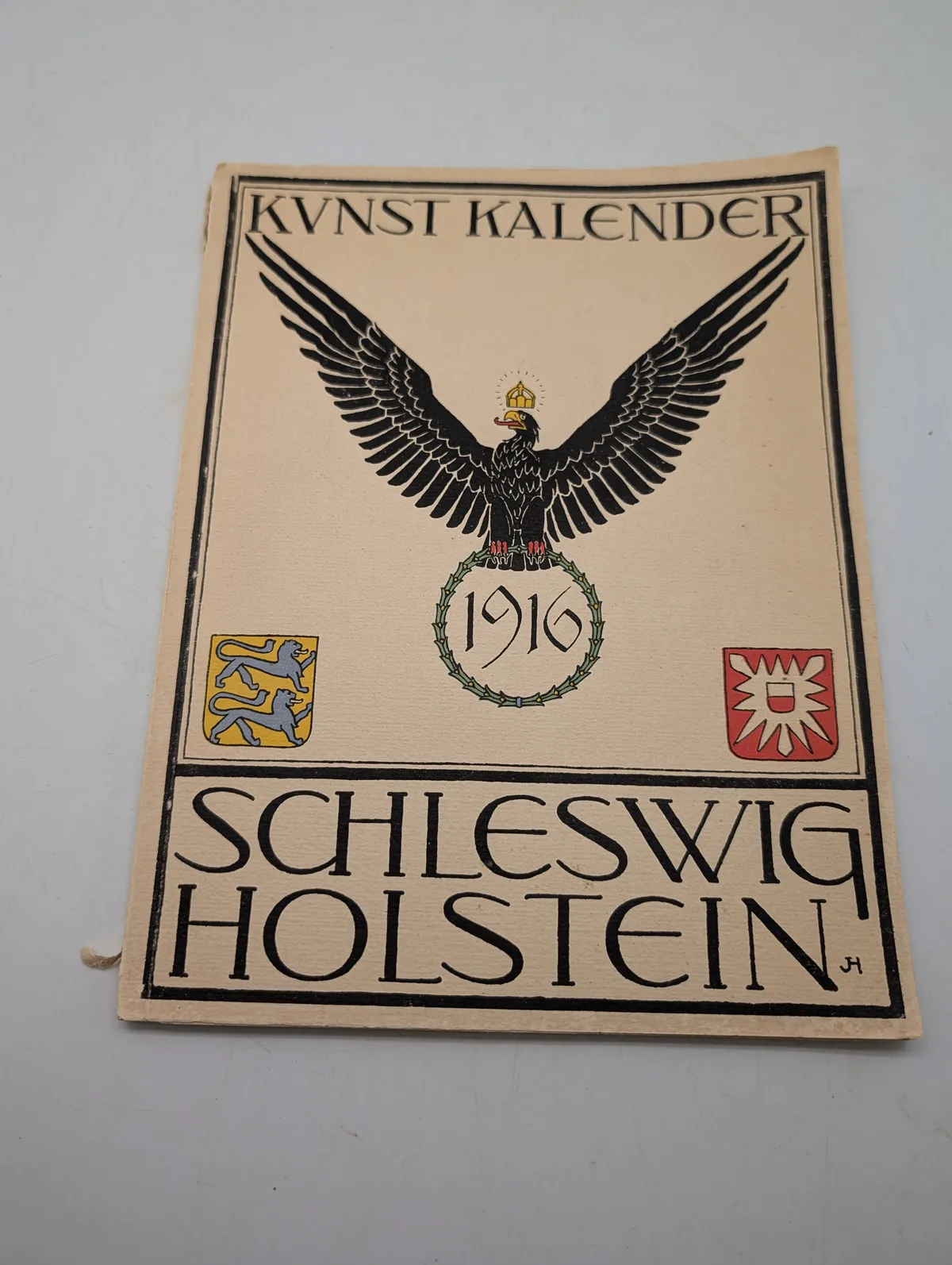 Kunst Kalender 1916 Schleswig Holstein