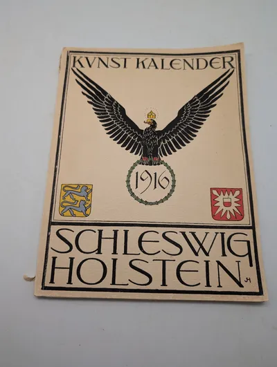 Kunst Kalender 1916 Schleswig Holstein