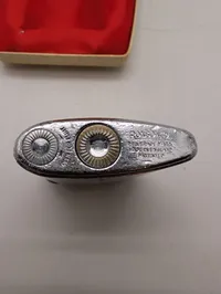 Vintage Ronson Varaflame Butan-Lighter i Original Æske