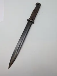 Tysk Mauser K98 Bajonet med Trægreb