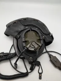 Telemit Tysk Militær Kampvognshjelm med Headset og Taske