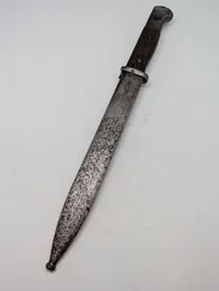 Tysk Mauser K98 Bajonet med tilhørende metalskede nummerens 