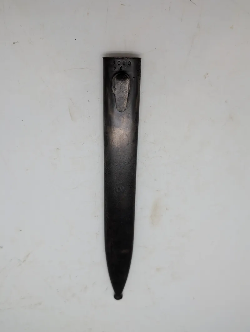 Tysk Mauser K98 Bajonetskede med Serienummer 9090