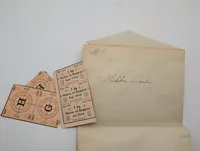 Danske rationeringsmærker fra 1945-1947 i originale konvolutter