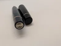 Breitling Sort Rollerball Pen med Sølvfarvede Detaljer