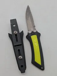 SubGear SK75 Titanium Scuba Diving Knife with Sheath