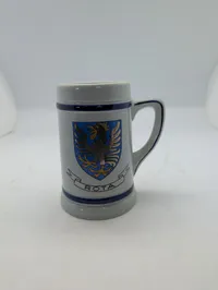 German Ceramic Beer Stein with Rota Coat of Arms