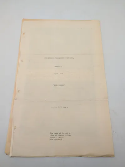 Studenternes Efterretningstjeneste Særnummer "Tysk Terror" 3/10 1943