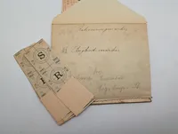 Danske rationeringsmærker fra 1945-1947 i originale konvolutter