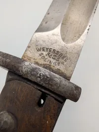 Weyersberg & Co. Solingen M1898/05 'Butcher' Bajonet