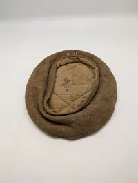 M. & P. Cherequefosse 1945 Belgisk General Service Baret, brugt i Dk efter 45 