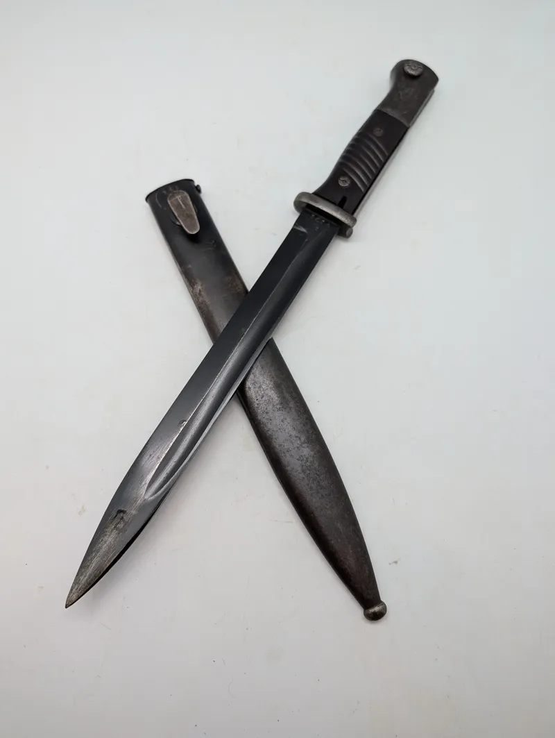 Tysk K98 Bajonet med metalskede, model S84/98 III