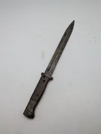Tysk Mauser K98 Bajonet med Træskæfte