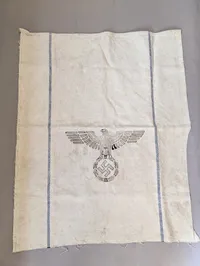 Tysk Wehrmacht H.Vpfl. kornsæk fra 1943 med Reichsadler