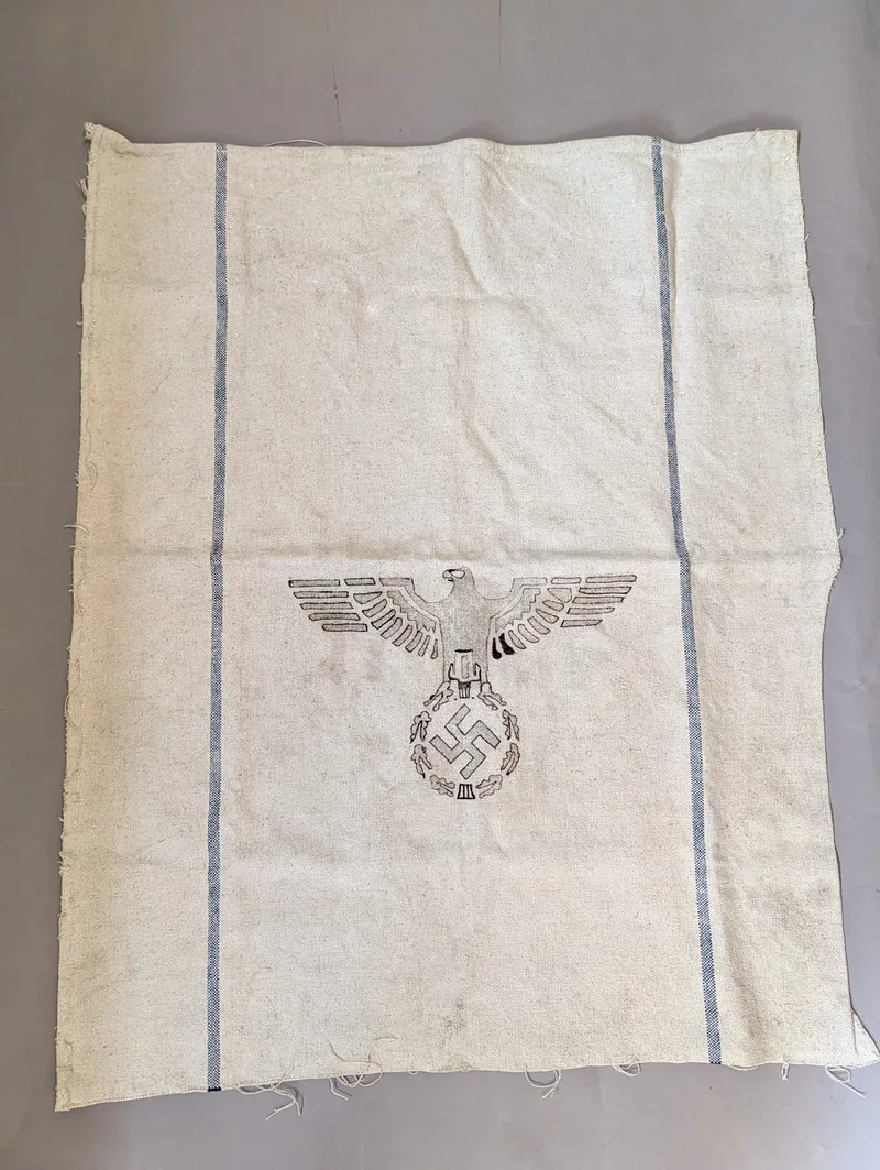 Tysk Wehrmacht H.Vpfl. kornsæk fra 1943 med Reichsadler