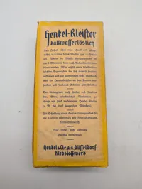 Henkel-Kleister antik tapetklister pakke fra Henkel & Cie WW2 