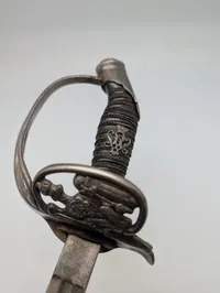 Prussian Model 1889 Infantry Officer's Sword with Cypher