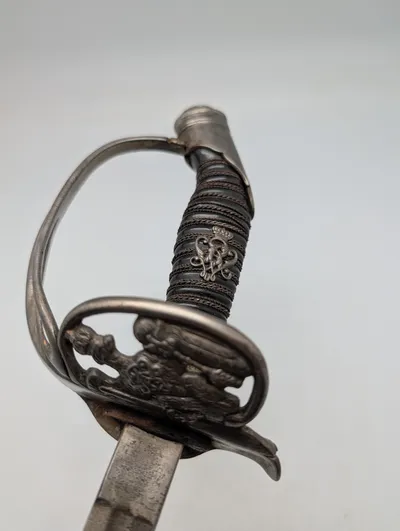 Prussian Model 1889 Infantry Officer's Sword with Cypher