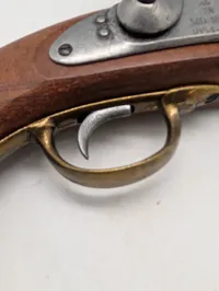 Dansk Model 1848 Perkussionspistol med Krone og R-stempel, MODEL 
