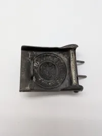 Tysk Wehrmacht Bæltespænde med 'Gott Mit Uns' Motto, originalt 