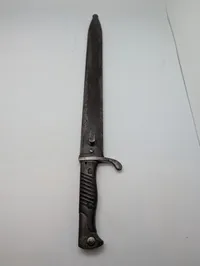 Tysk M1898/05 Seitengewehr Bajonet med metalskede