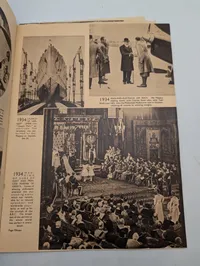 Samling af britiske kongelige memorabilia, herunder 1935 Royal Jubilee souvenir