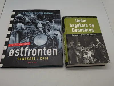 To bøger om danskere i tysk krigstjeneste: Østfronten og Under hagekors og Dannebrog