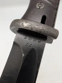 Tysk K98 Bajonet, Model S84/98 III, mærket 43asw