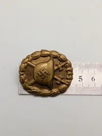 Tysk Såretmærke i Guld (Verwundetenabzeichen), Spaniens tyben, originalt ?