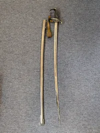 Dansk model 1858 officers sabel 