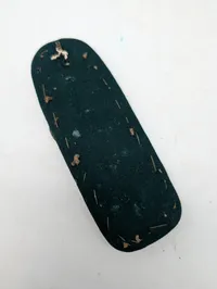 Dansk Militær Epaulet med Forgyldt Knap og Sølvstjerner, Dyrlæge 