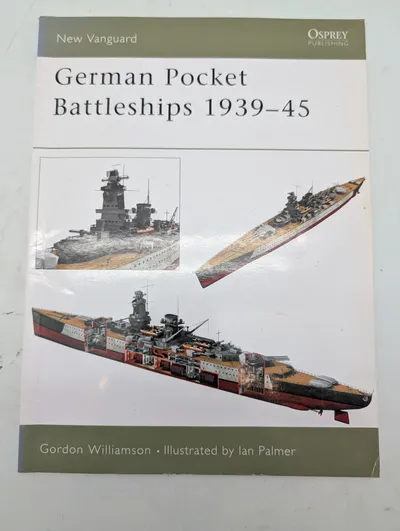Osprey New Vanguard: German Pocket Battleships 1939–45 af Gordon Williamson