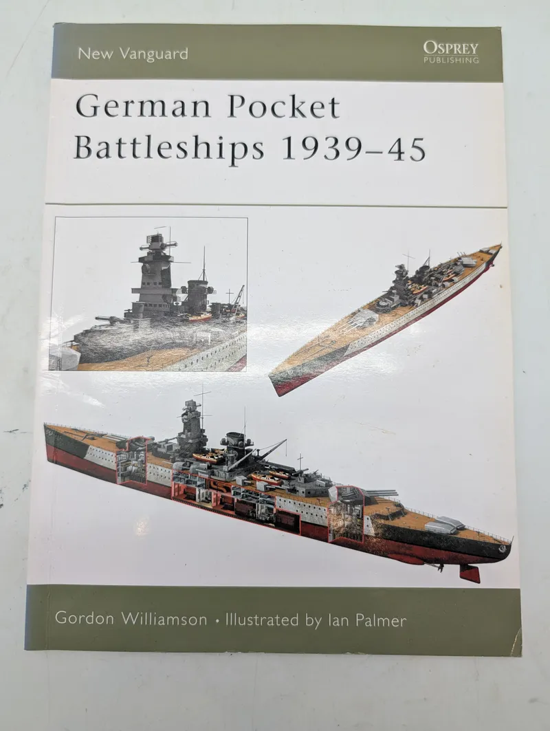 Osprey New Vanguard: German Pocket Battleships 1939–45 af Gordon Williamson