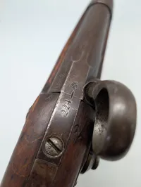 Dansk Model 1848 Ringhanepistol Kronborg 3 Dragon regiment 