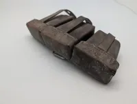 WWII German Mauser K98 Triple Leather Ammo Pouch