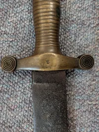 Dansk model 1854 gravkors 