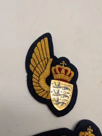 Danske Flyvevåben Broderede Vingemærker, Besætning og Navigatør