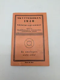 Skytteboken 1940: Skjutprogrammet, Skytteförbundens överstyrelse