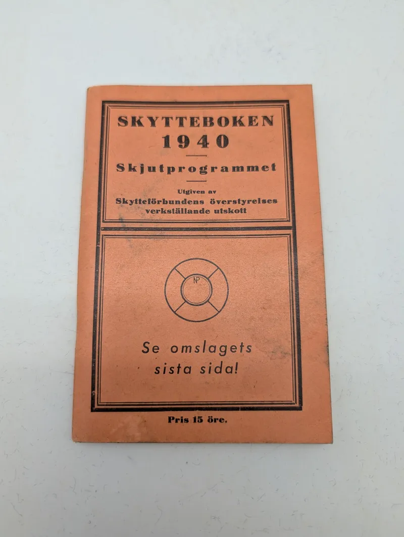 Skytteboken 1940: Skjutprogrammet, Skytteförbundens överstyrelse