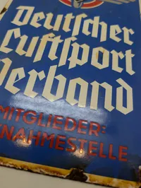 Deutscher Luftsport-Verband Emaljeskilt