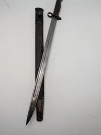 Britisk Pattern 1907 Bajonet med Skede