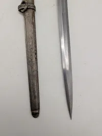 F.W. Höller Solingen tysk officersdolk fra hæren med skede, original 