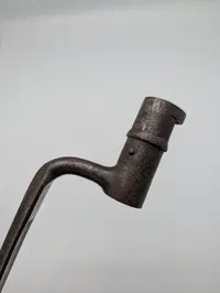 Antique 19th Century Socket Bayonet with Triangular Blade