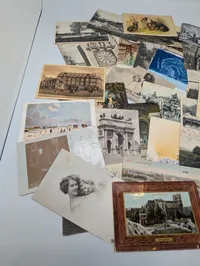 Collection of Vintage Early 20th Century International Postcards  Sendt til Grevinde Hamilton 