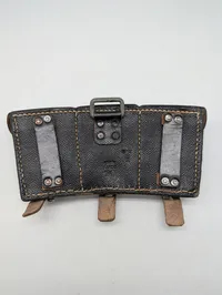 Stecher Freiberg K98 Ammunitionstaske i Læder, 1943 Krigsmarine, mint 