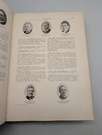 Dansk Politistat, bind I og II, halvbind i marmoreret papir